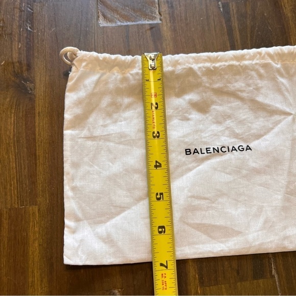 Balenciaga Dust Bag Canvas Drawstring Cover Protective Travel Case Logo - Picture 2 of 4